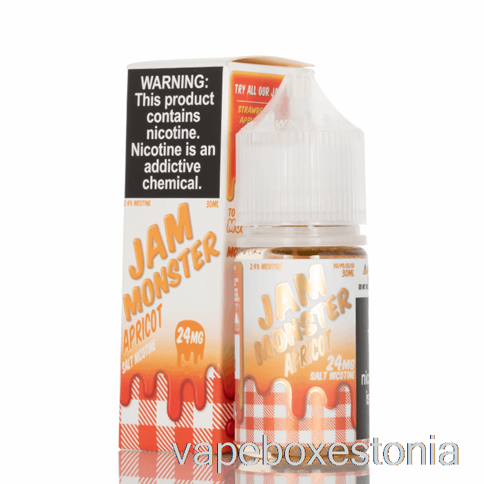 Vape Box Estonia Aprikoos - Moos Monster Salts - 30ml 24mg